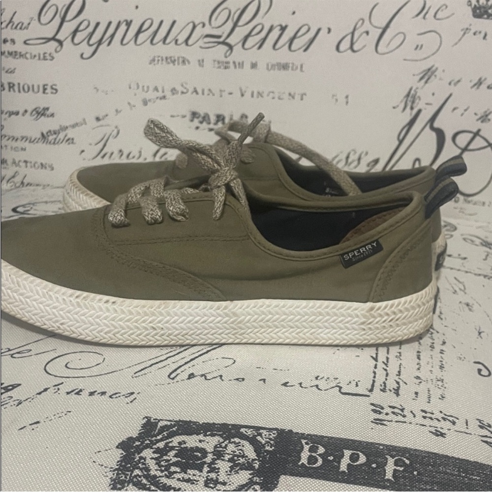 Sperry Women's Khaki Sneakers